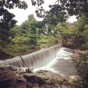 silk mill dam